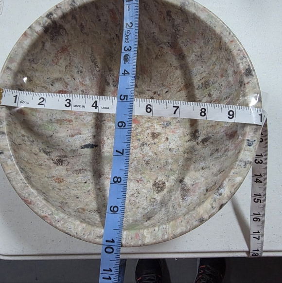 Vintage Texas Ware Confetti Melamine Mixing Bowl 118 Speckled Splatter MCM Tan - Picture 7 of 7